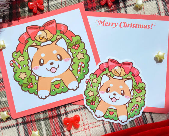 Christmas Card and Sticker